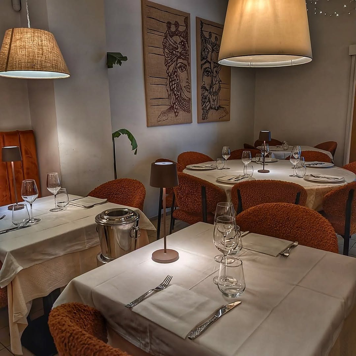 La sala di Donna Caterina con teste di moro siciliane